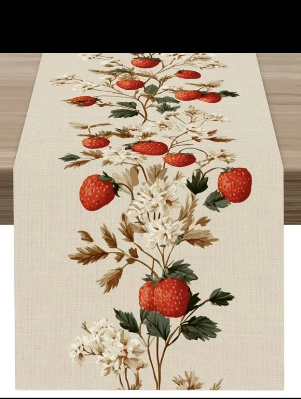 Strawberry 🍓 Decor Table Runner NEW